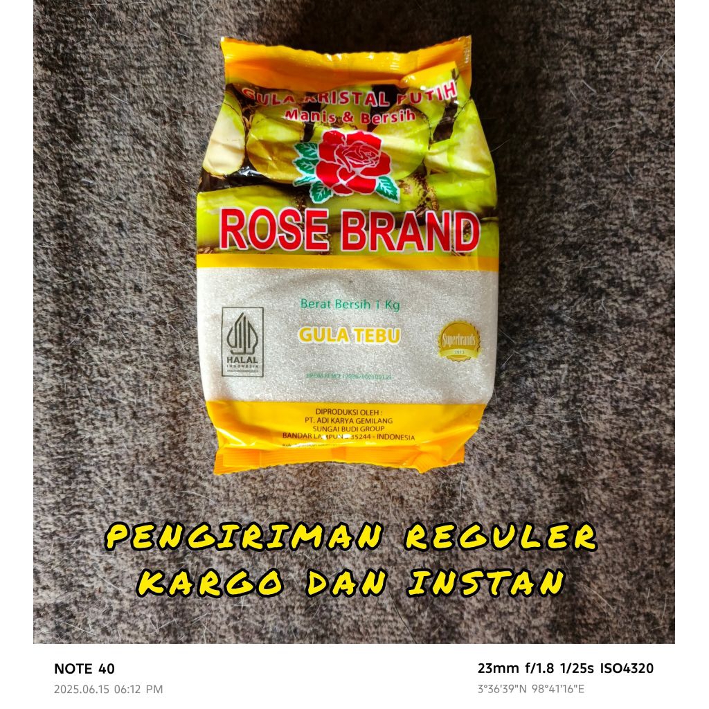 

ROSEBRAND ~ GULA TEBU 1KG