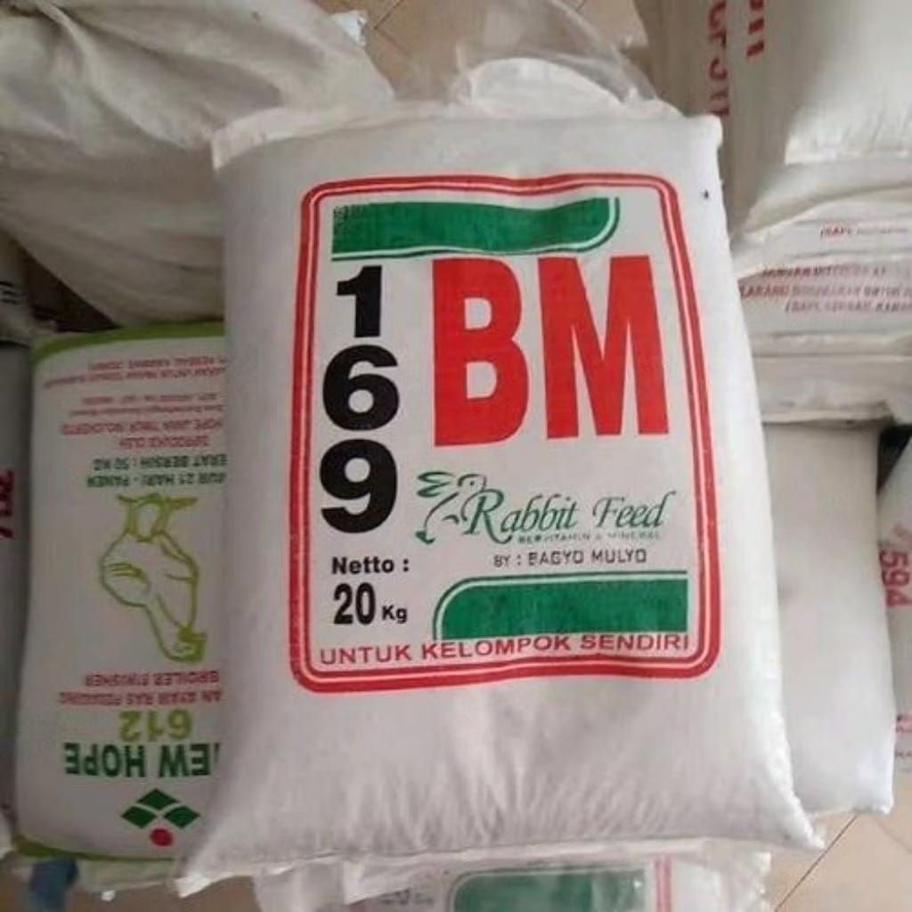 PAKAN KELINCI BM 169 REPACK 1KG
