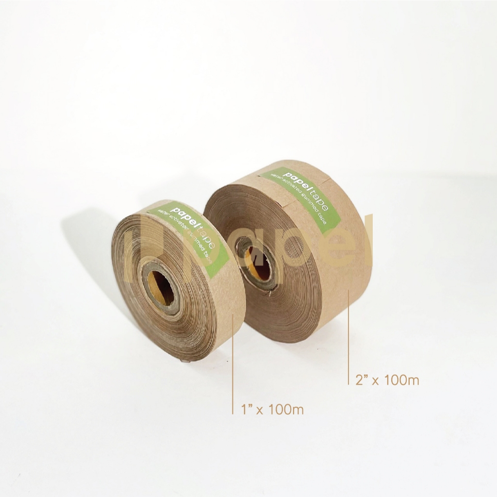 

Papeltape Bundle Small 10roll | 20roll | 50roll | Gummedtape | Lakban Kertas | Selotip Eco-Friendly