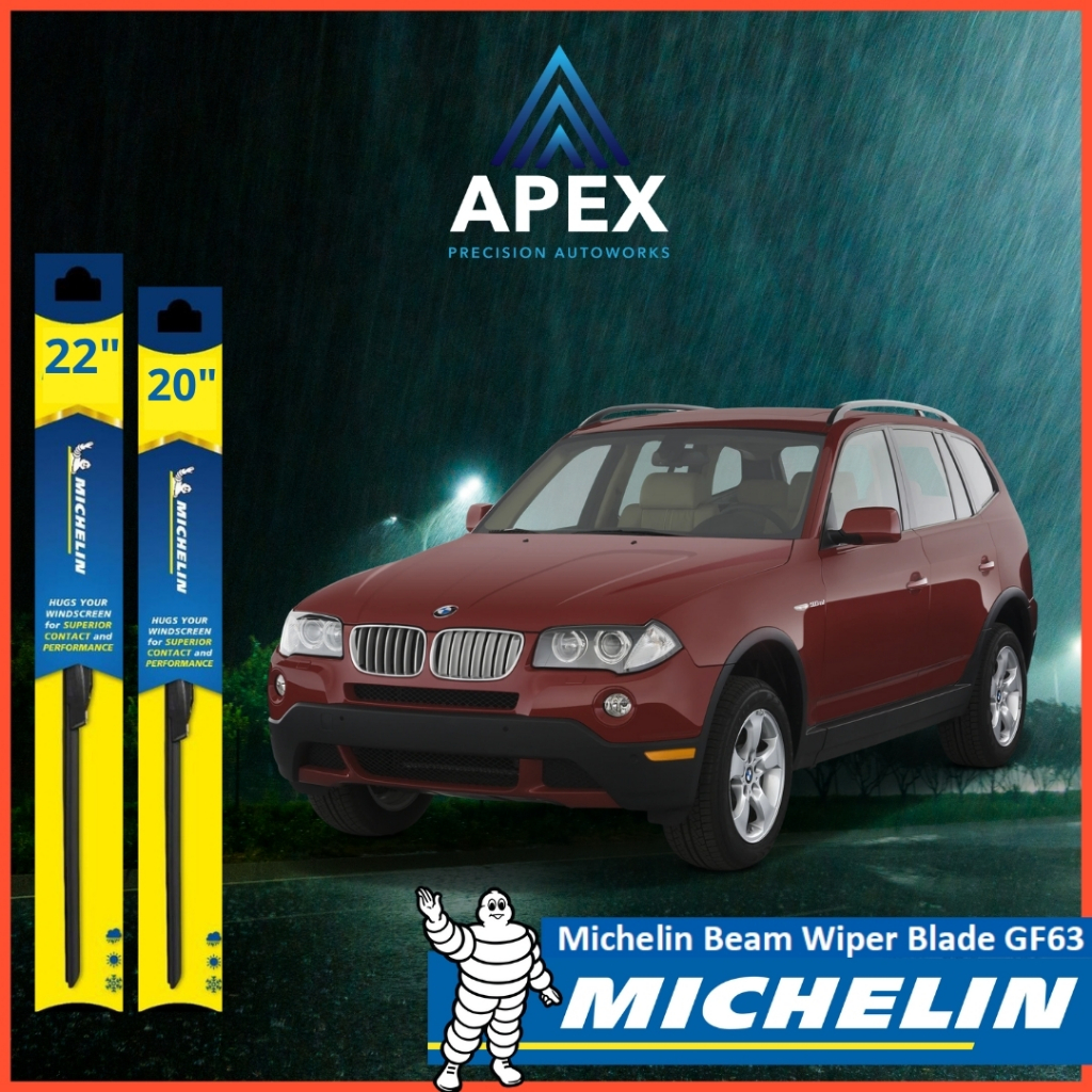 MICHELIN FRAMELESS WIPER GF63 FOR BMW X3 E83