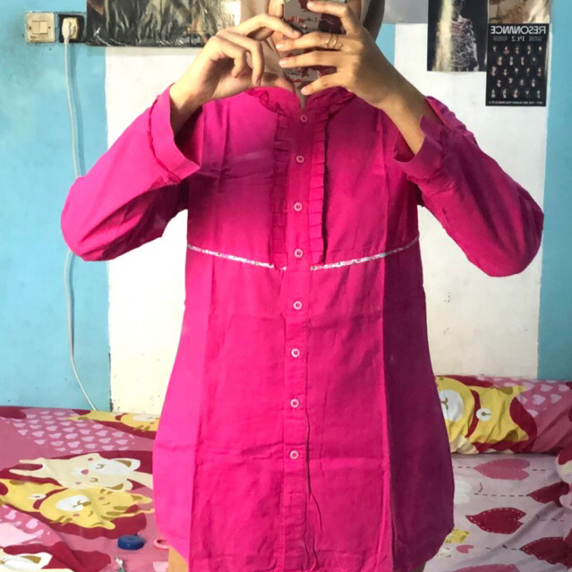 Kemeja Pink Fanta