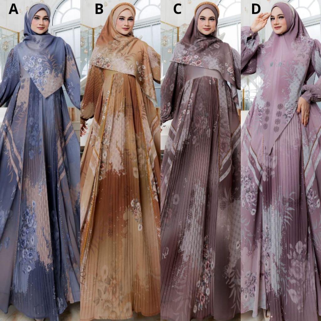 Nazawa Gamis Syar'i Original Branded By Rayhan.co