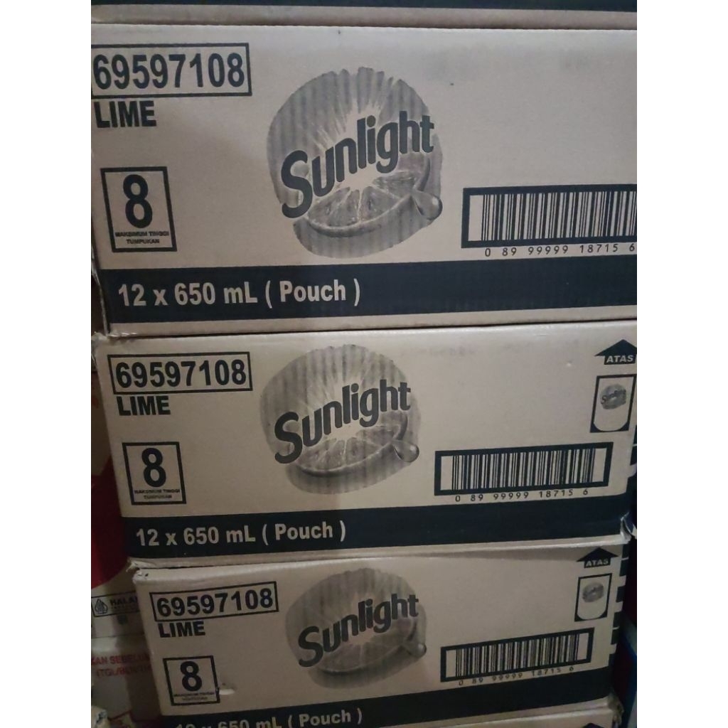 Sunlight 650gr 1 Dus (isi 12 pcs)