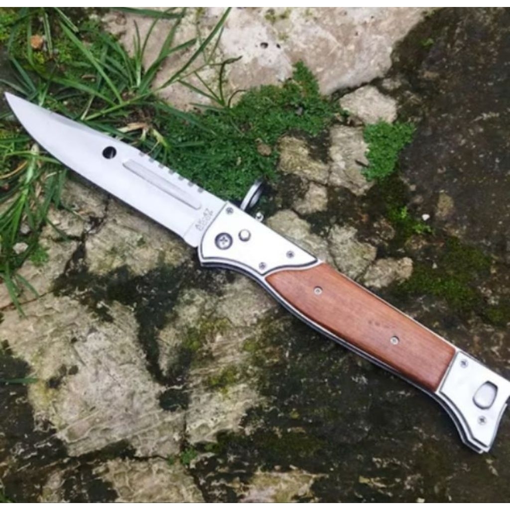 Pisau Survival CP besar Camping Bushcraft Hiking