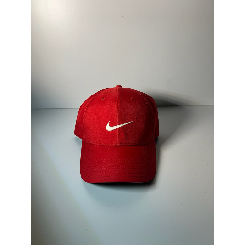 topi nike running dryfit red edition caps
