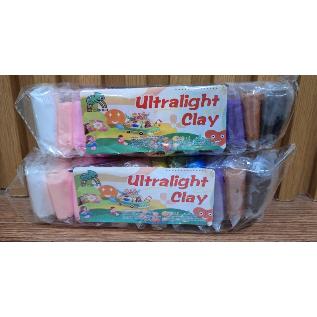 CLAY POLYMER. Mainan Clay Anak. SOFT CLAY. Clay isi 12 + alat main