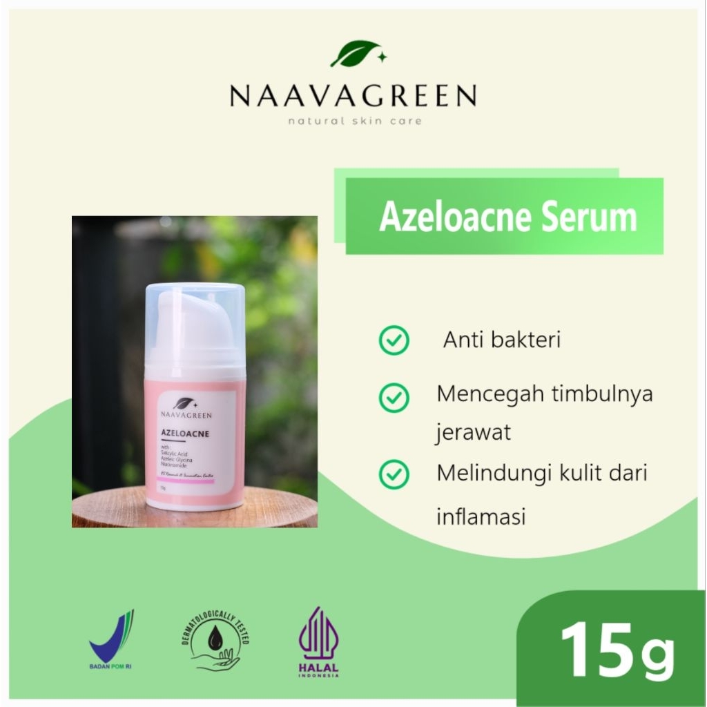Naavagreen Azeloacne Serum Jerawat