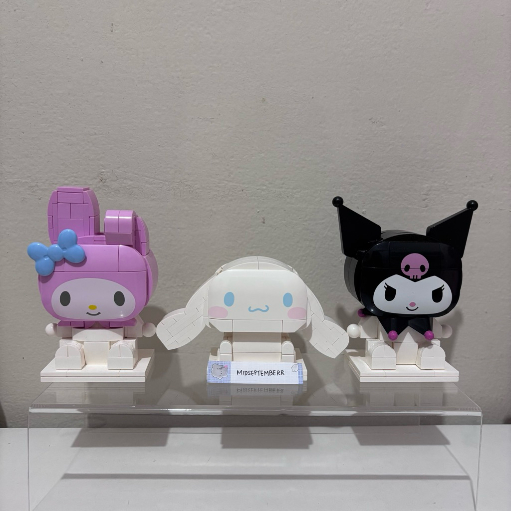 PRELOVED sanrio keepley pajangan mainan MY MELODY CINNAMOROLL KUROMI