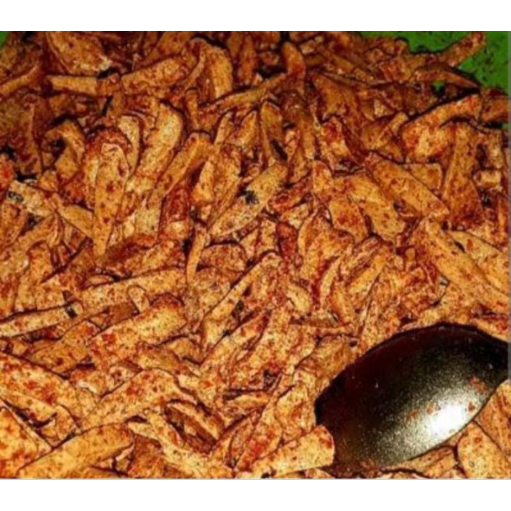 

Basreng Daun Jeruk Pedas 500gr