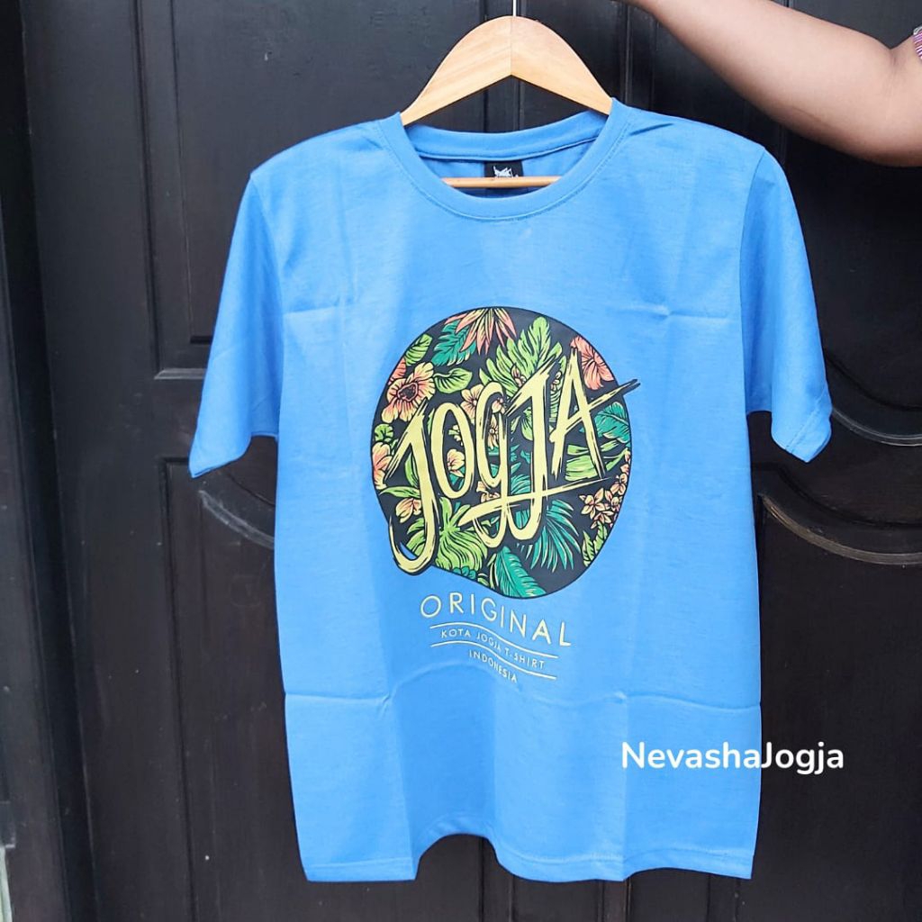 Kaos Jogja Malioboro Lengan Pendek Pria Wanita Dewasa