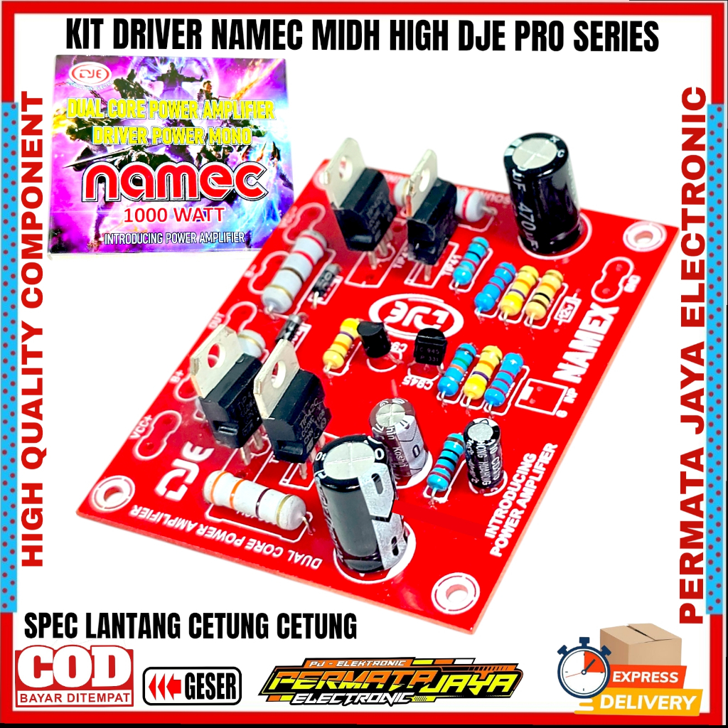 Kit Driver Namec Midh High DJE Pro Series
