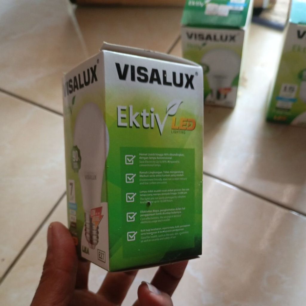 Lampu LED visalux 7 watt