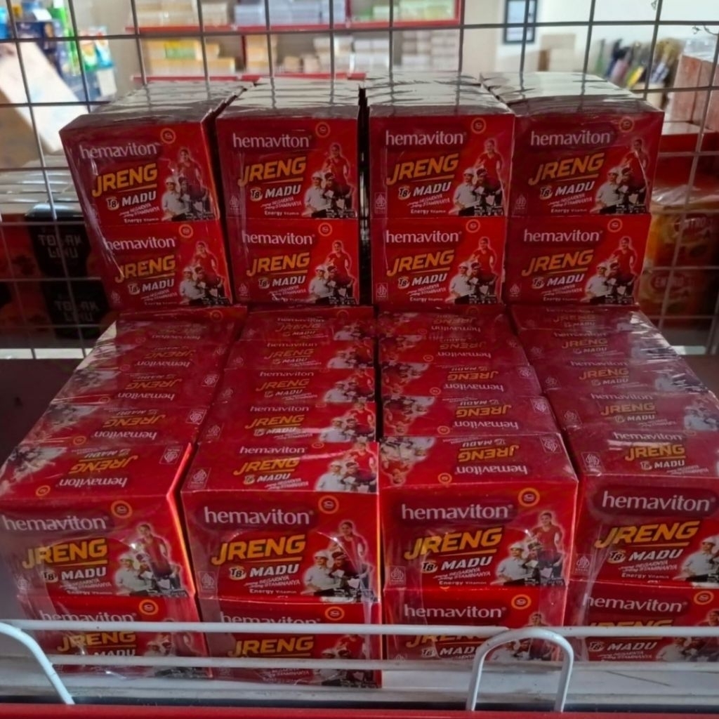 

Hemaviton Jreng Plus Madu 1 slop 10 pack