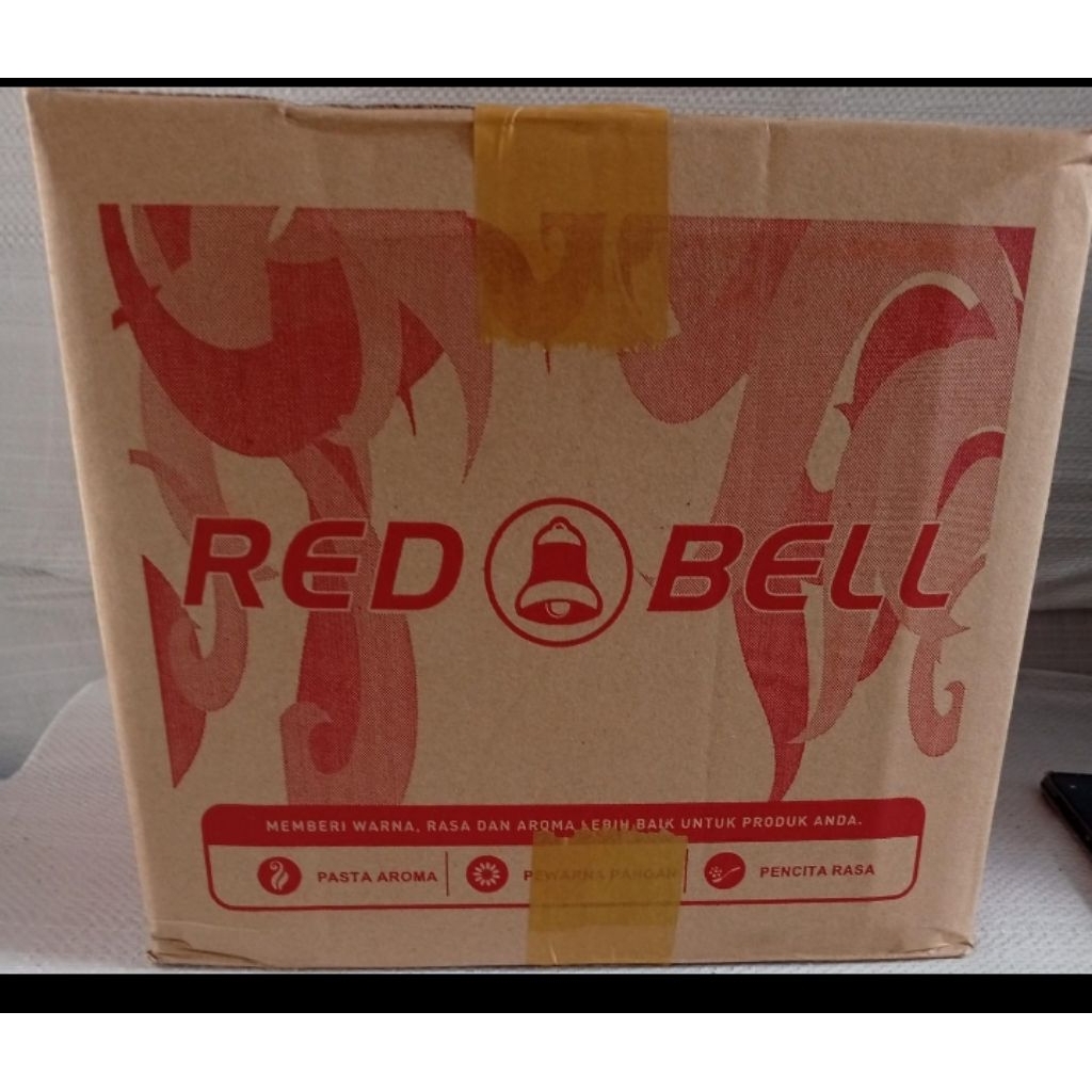 

vanili redbell 1kg 1 karton isi 10 botol