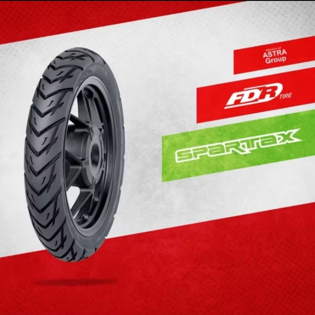 BAN LUAR FDR TT SPARTAX Ring 14 Ban Motor Tube Type