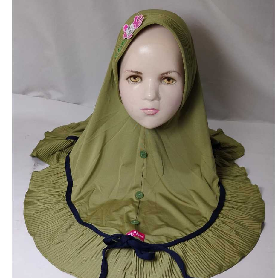 HIJAB ANAK 'Luvita' ORI ALENA | Kerudung/Jilbab Anak Tanggung 5-10 tahun