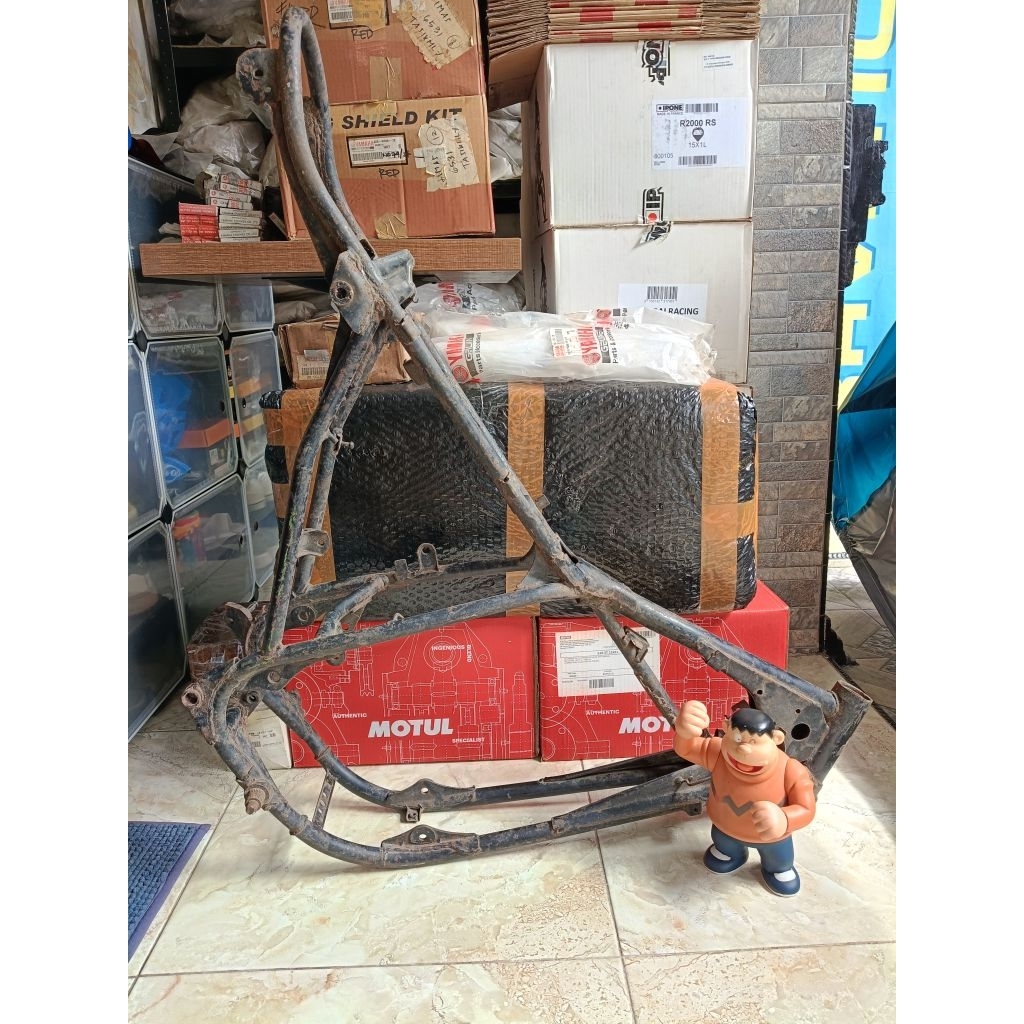Rangka Motor Frame Comp Yamaha DT100 DT 100 A/B/C/X Original NOS Blank