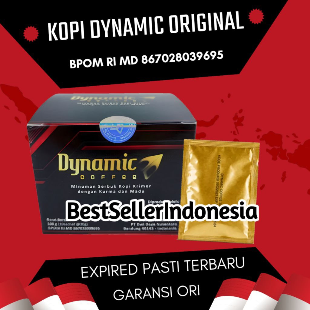 

New Kopi Dynamic Original 10 saset Kopi Dinamik
