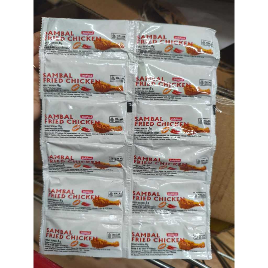 

48 pcs Saos Indofood Fried Chicken Saset