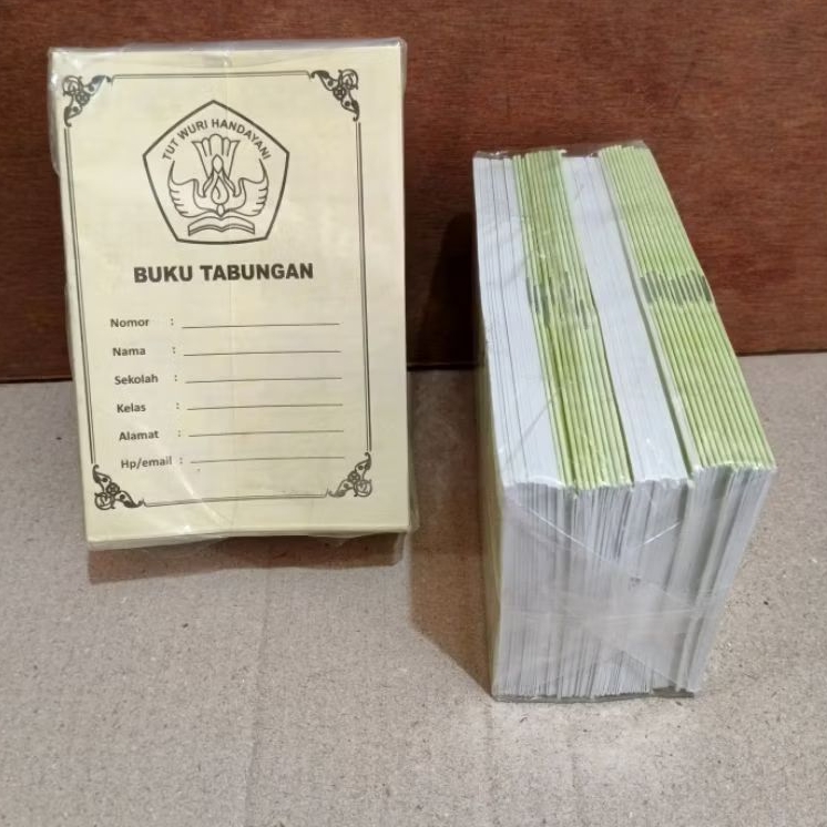 

1 Pak Buku Tabungan Anak Isi 50 Pcs