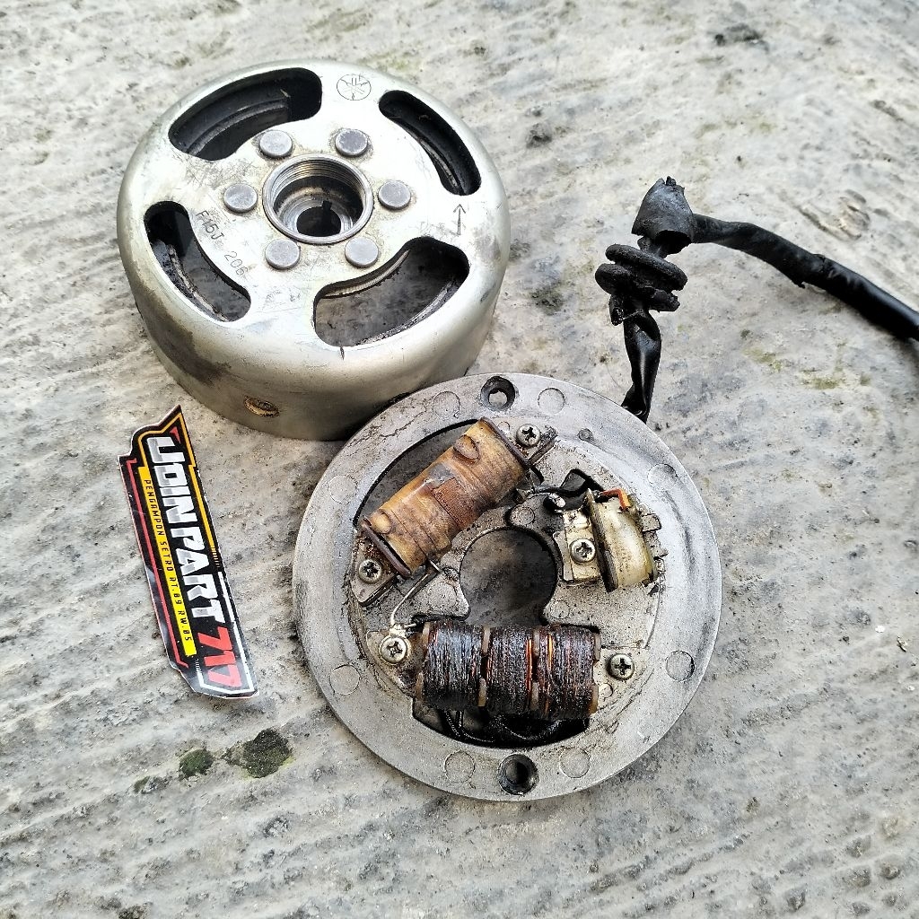 pengapian full set RX king V80 excelend Spul Magnit set RX king original