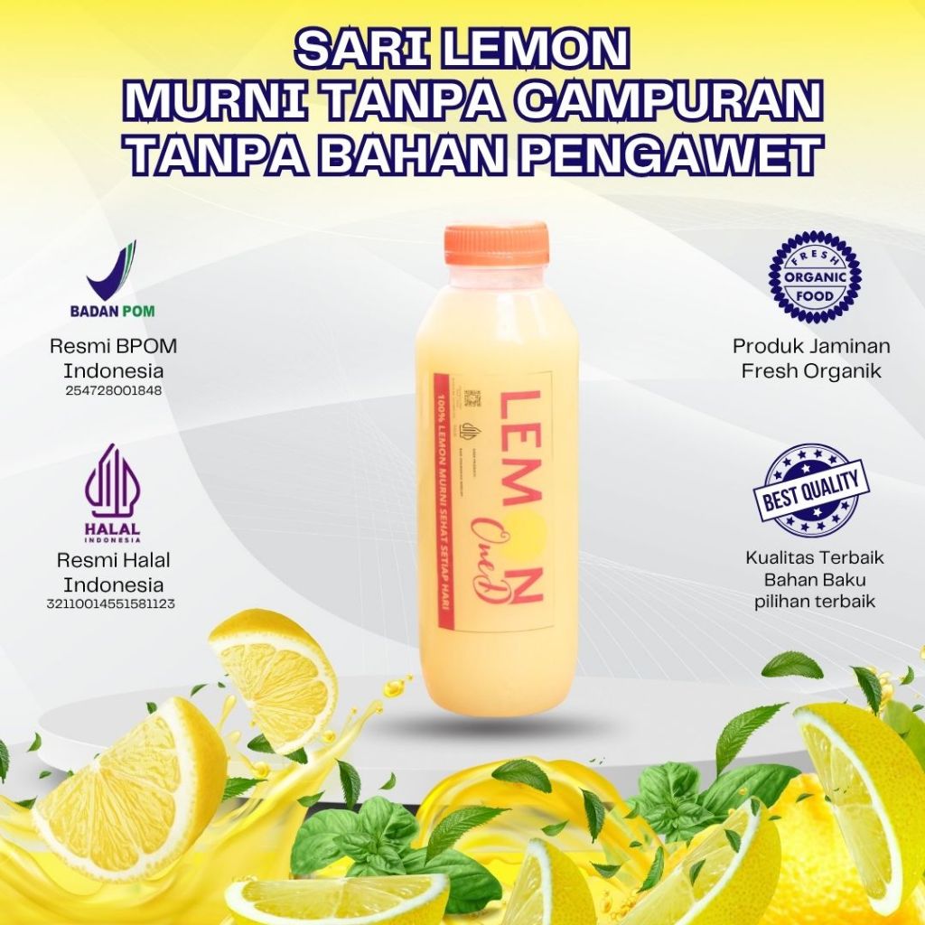 

PROMO! LEMON LEGEND - Sari Lemon 250ML Murni Alami 100% Untuk Detoks Dan Diet Alami Healthy Drinks