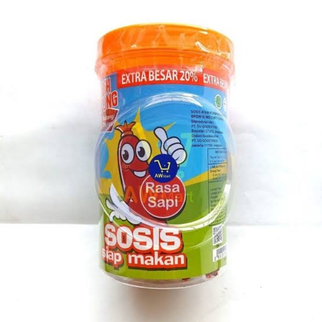 

Sosis SO NICE siap makan 1 Topes 525gr