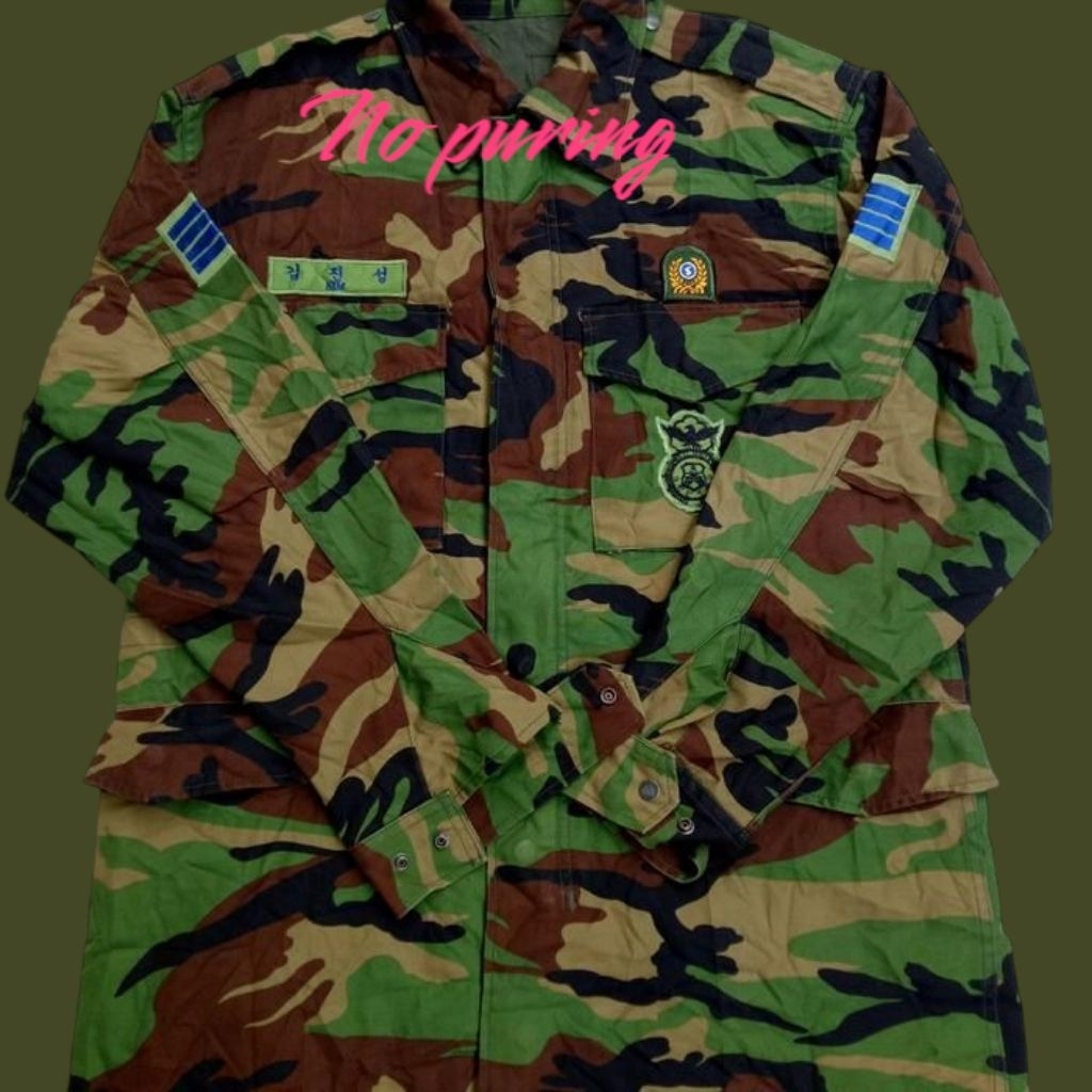 jaket tactical M65 Korea Selatan no puring