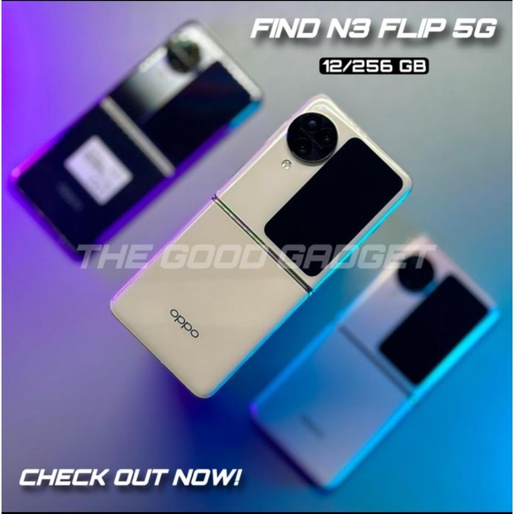 Oppo Find N3 Flip 5G 12/256 GB Garansi Resmi Indonesia Second Original