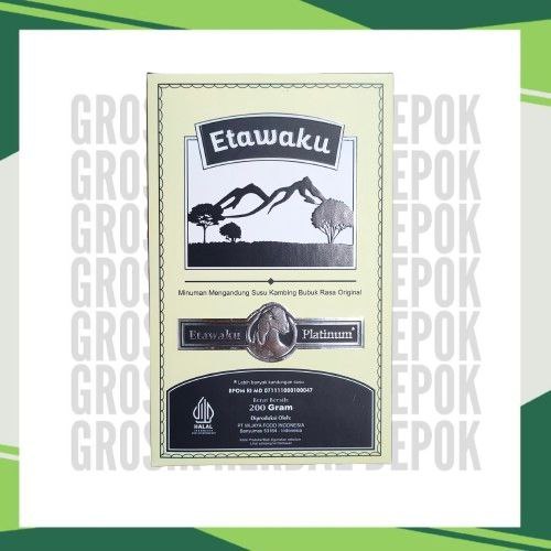 

Etawaku Platinum - Susu Kambing Bubuk Rasa Original 200 Gram