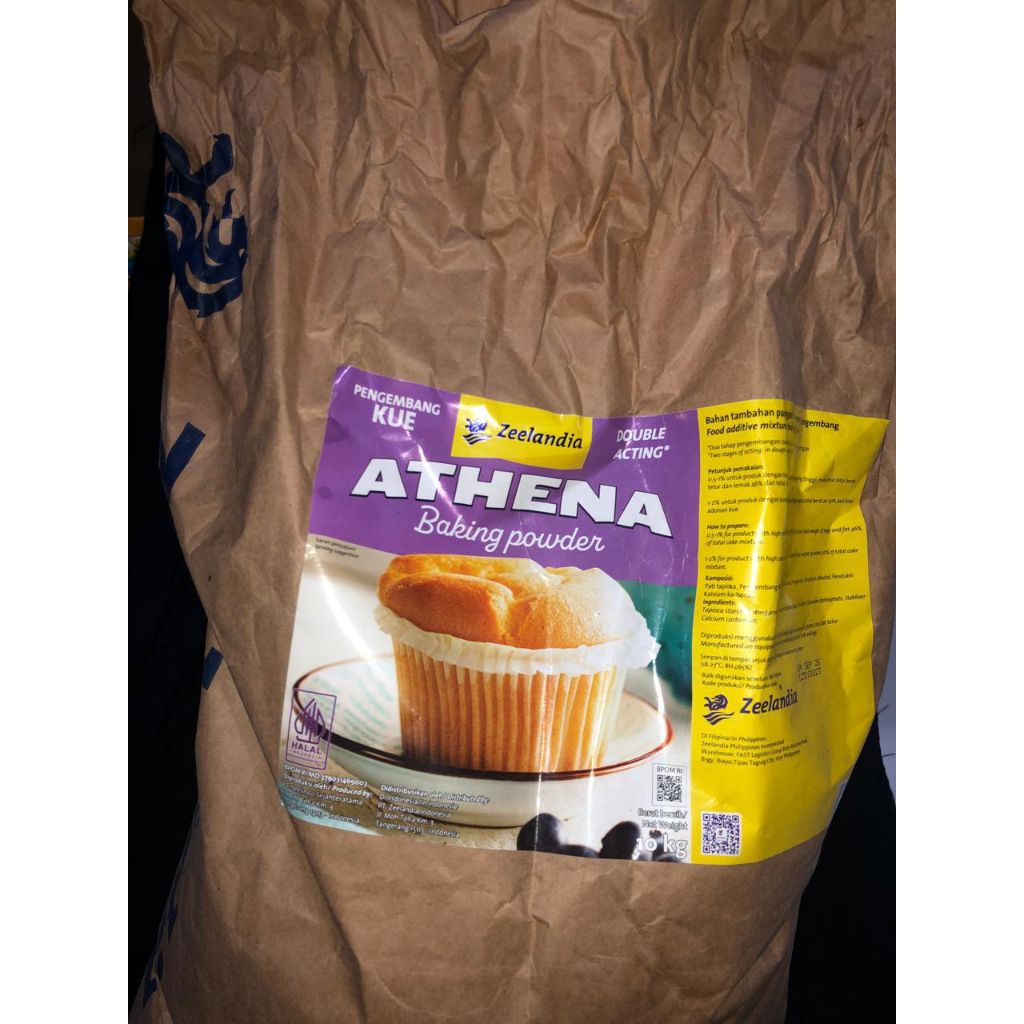 

Baking Powder Athena 10kg/sak