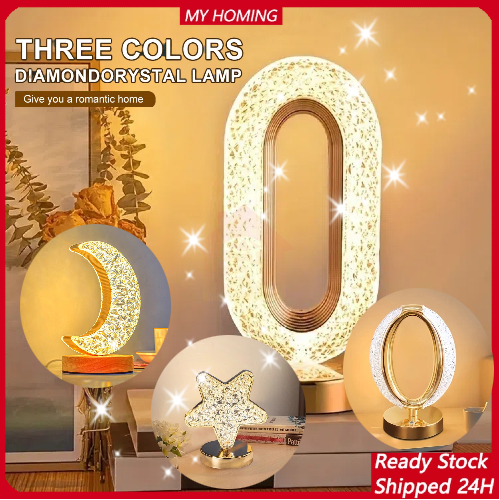 Lampu Meja Aesthetic 3 Warna Lampu Tidur Meja Lampu Malam Lampu Baca Lampu Meja Aesthetic Korea  LED