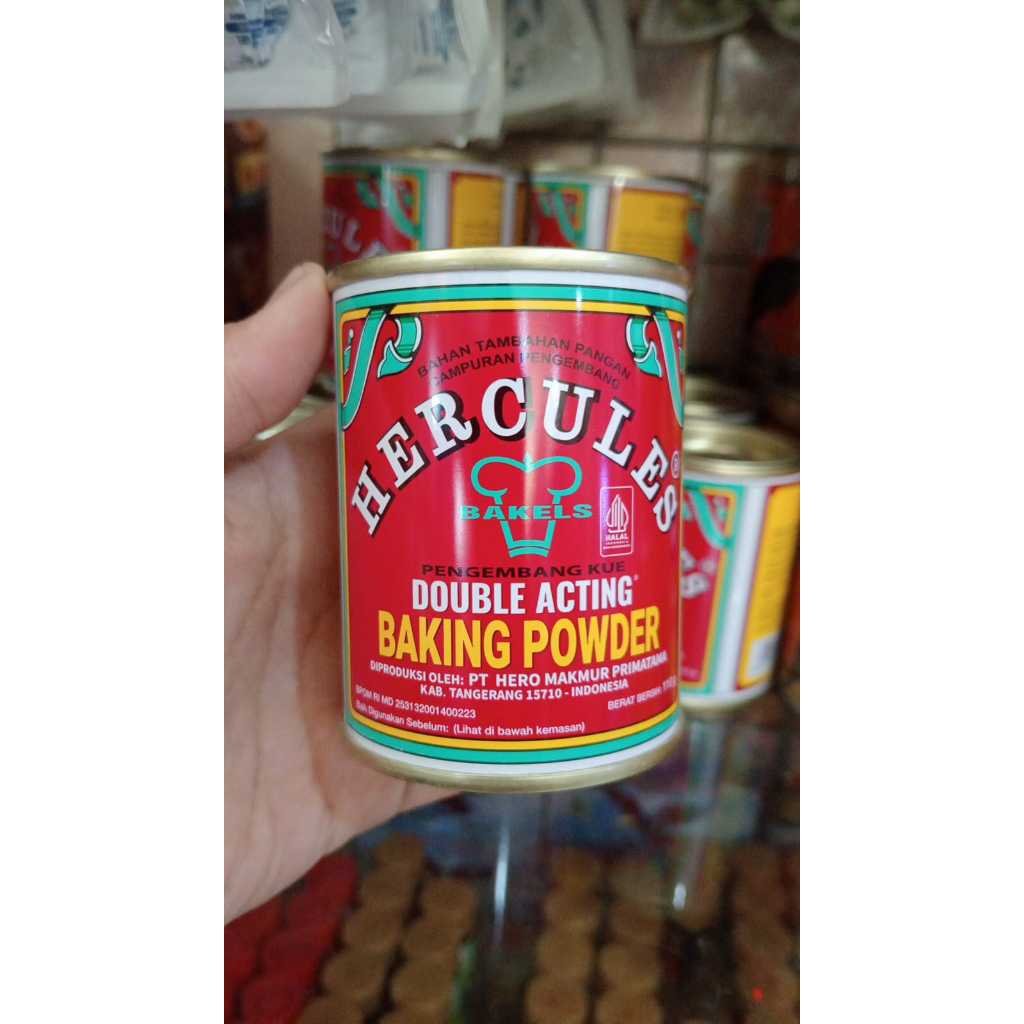

Baking powder Hercules double acting 310gr
