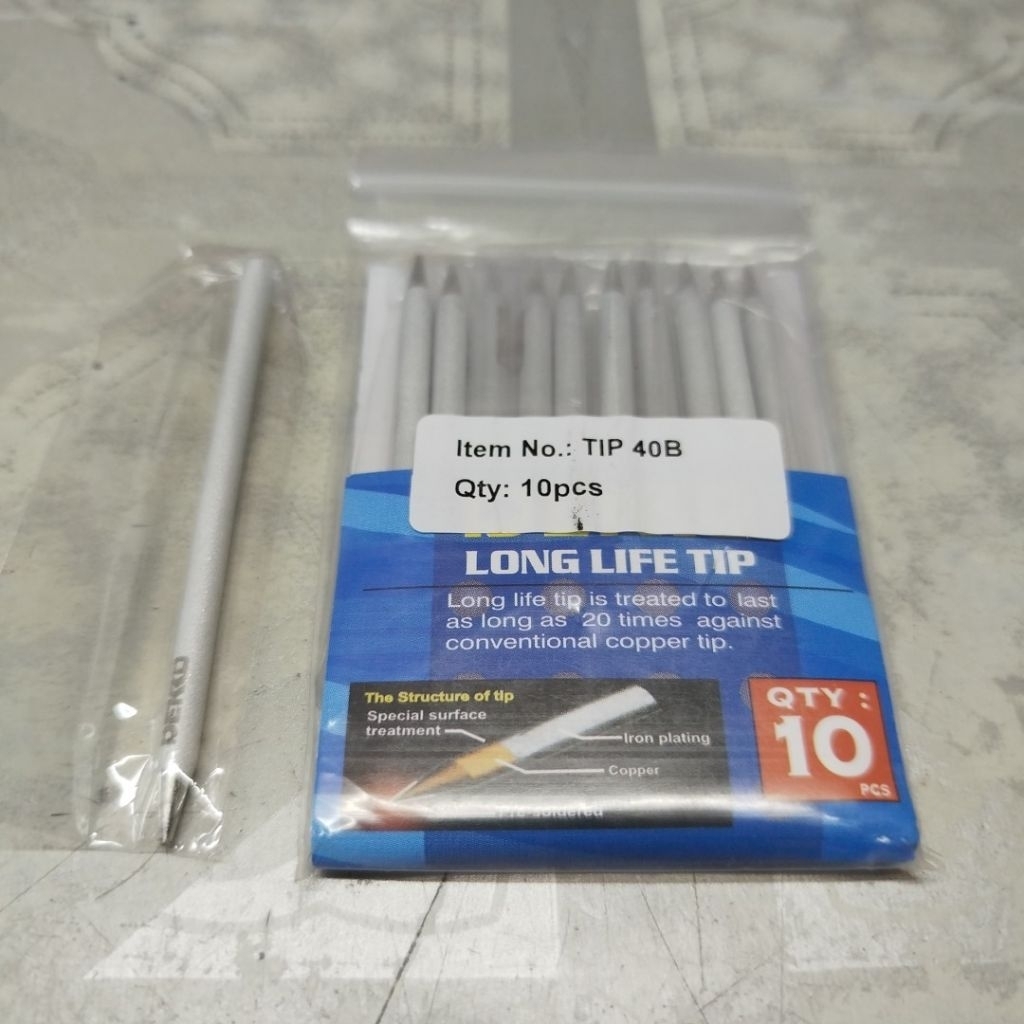 ujung solder mata solder dekko 40 watt tumpul