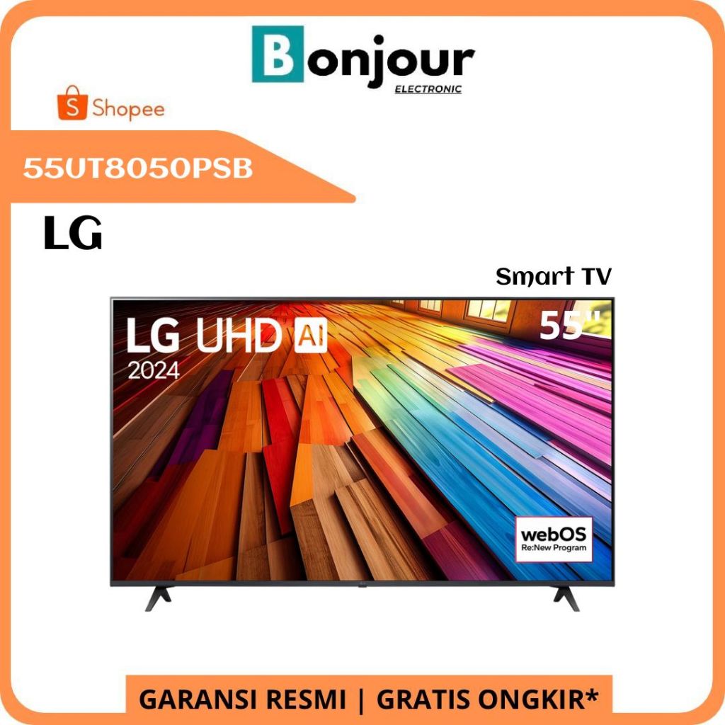 TV LG 55 Inch 4K UHD LG 55UT8050PSB Smart TV LG UT8050 55 Inch 55UT8050
