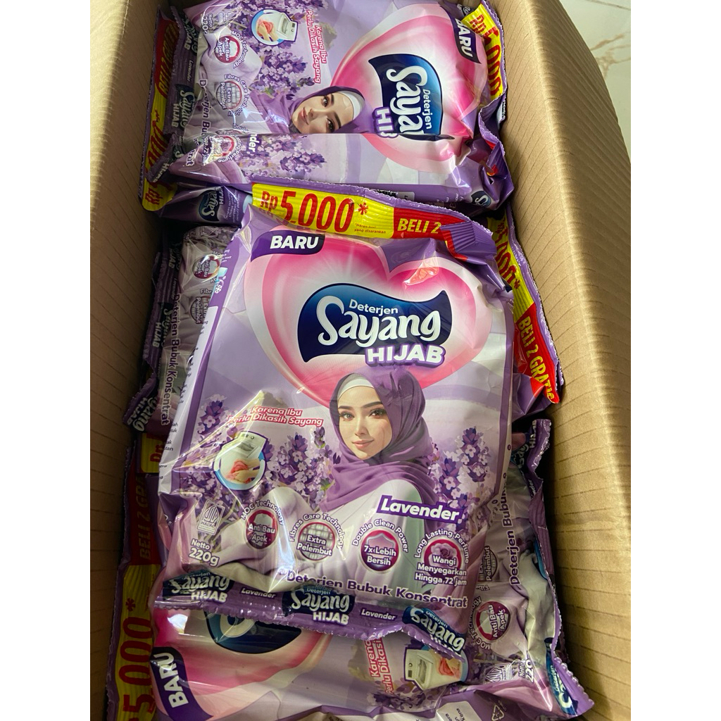 [NC] Sabun Detergent Sayang Hijab | Dapat 3 Pcs
