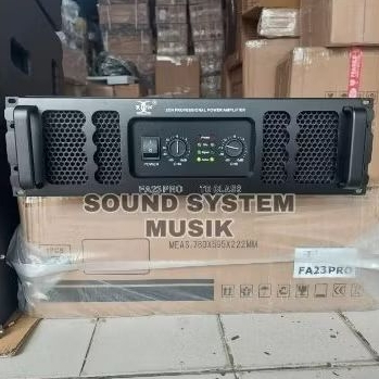 POWER RDW FA 23 PRO FA23 FA23PRO 2 CHANNEL AMPLIFIER