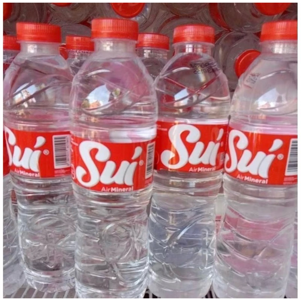 

Sui Air Mineral Botol 600ml 1 Dus / Karton isi 24 Pcs