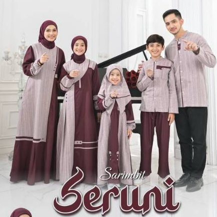 SARIMBIT RAUNA TERBARU 2025 - SARIMBIT RAUNA SERUNI TAWNY - BAJU KELUARGA - BAJU COUPLE - BAJU KONDA