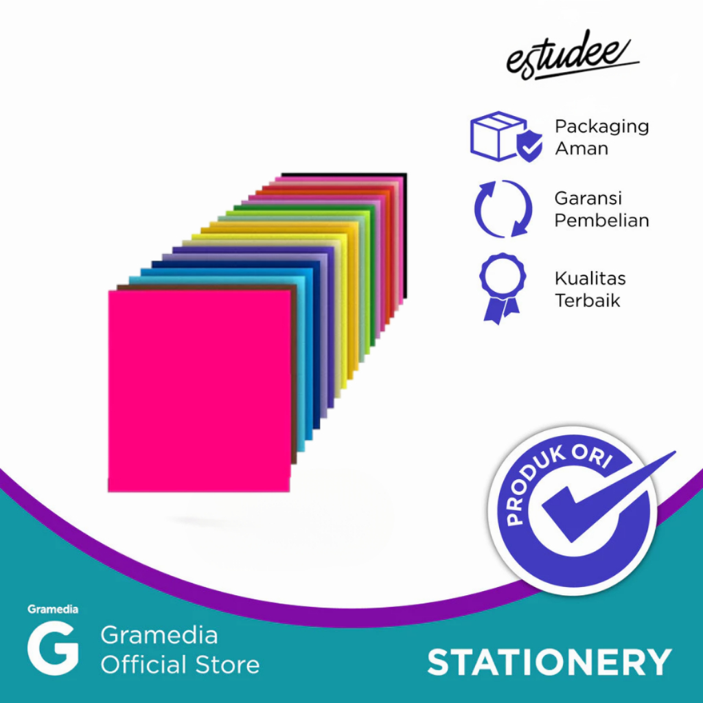 

Gramedia Malang - ESTUDEE ORIGAMI PAPER 50 SHEETS 14X14
