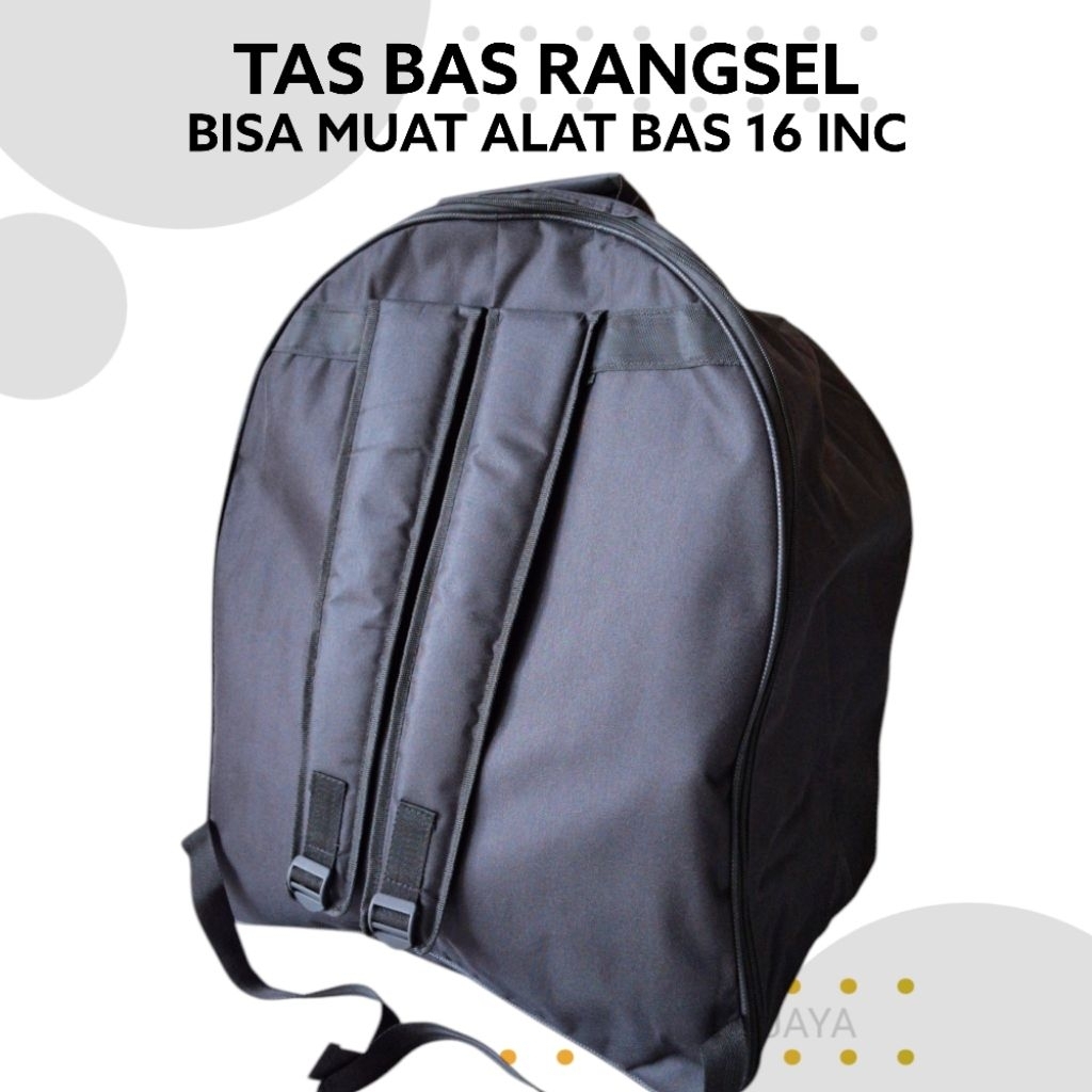 Tas Bass Jidur Rebana Hadroh Hadrah Alhabsyi 40 Cm