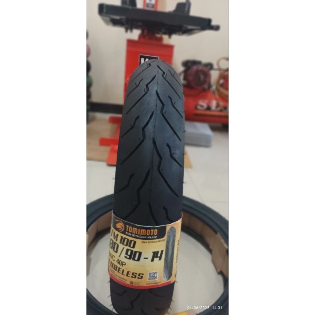 Ban tomimoto TM 100, ring 14 80/90, 90/90 , Vario,beat, Vario 125,dll