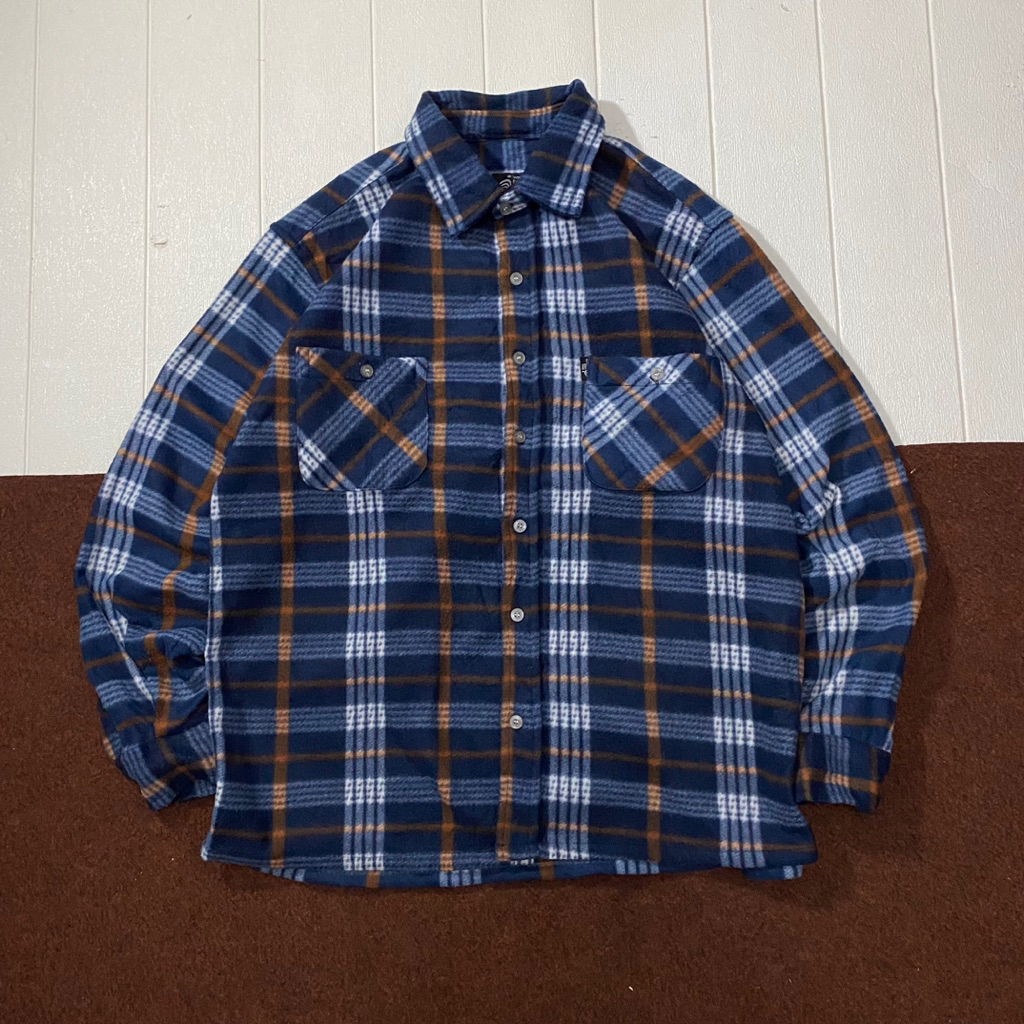 kemeja outer wind face outdoor size XL ( bahan tebal )