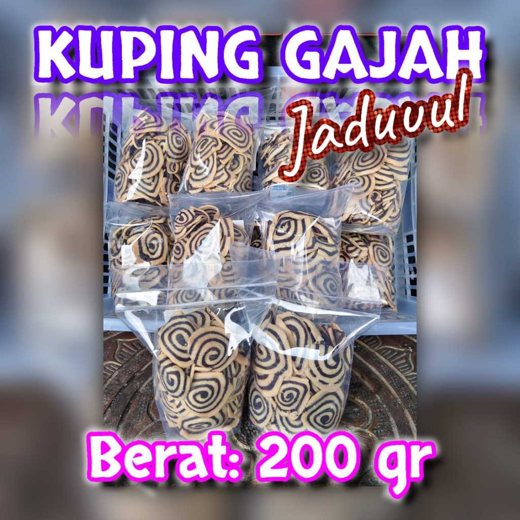 

Kuping Gajah Jadul 200gr