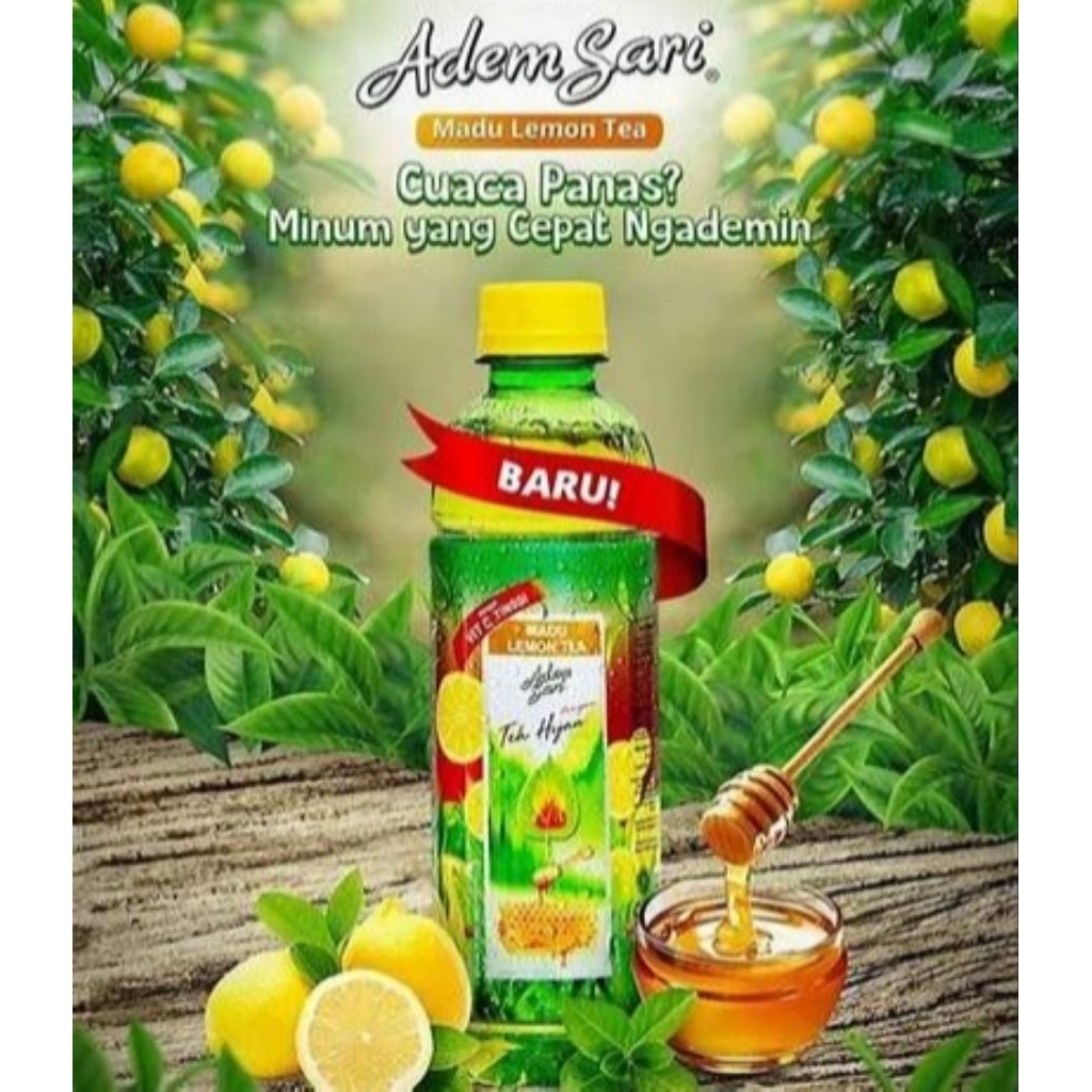 

Adem Sari madu lemon tea 350ml x24