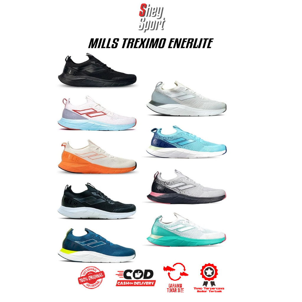 SEPATU LARI MILLS TREXIMO ENERLITE
