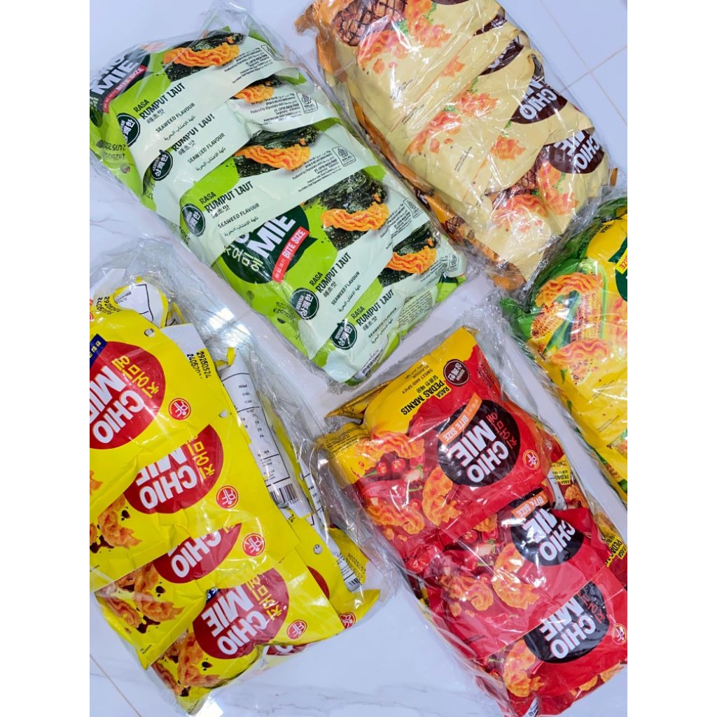 

CHIO MIE 1 PACK ISI 10 PCS 150gr @15g
