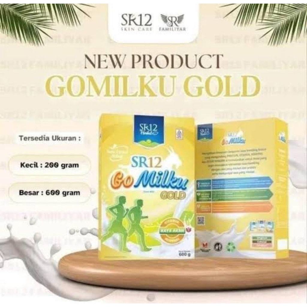 

Susu Kambing Etawa SR12 Goldmilku 600gr – Tinggi Kalsium & Nutrisi – Rasa Vanilla untuk Dewasa dan Lansia
