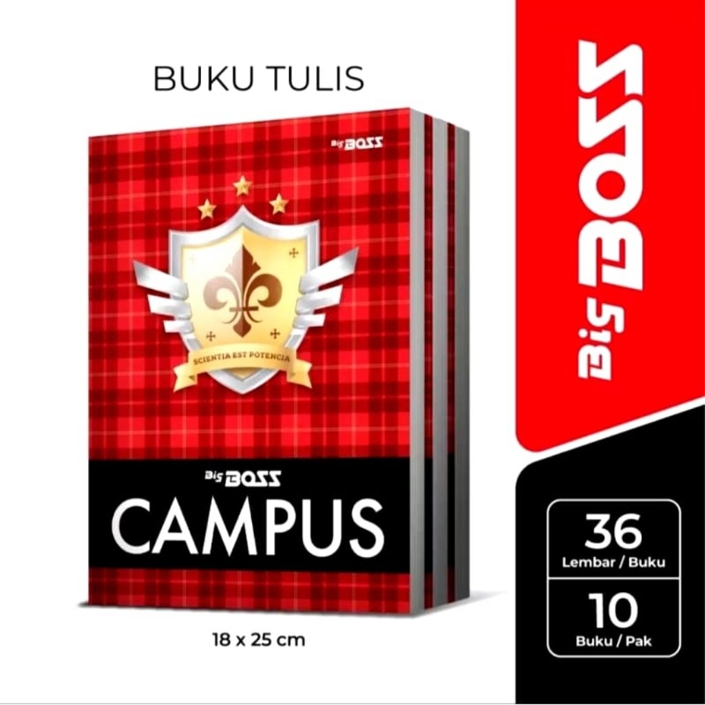 

BUKU BIG BOSS 36 lembar (10pcs)