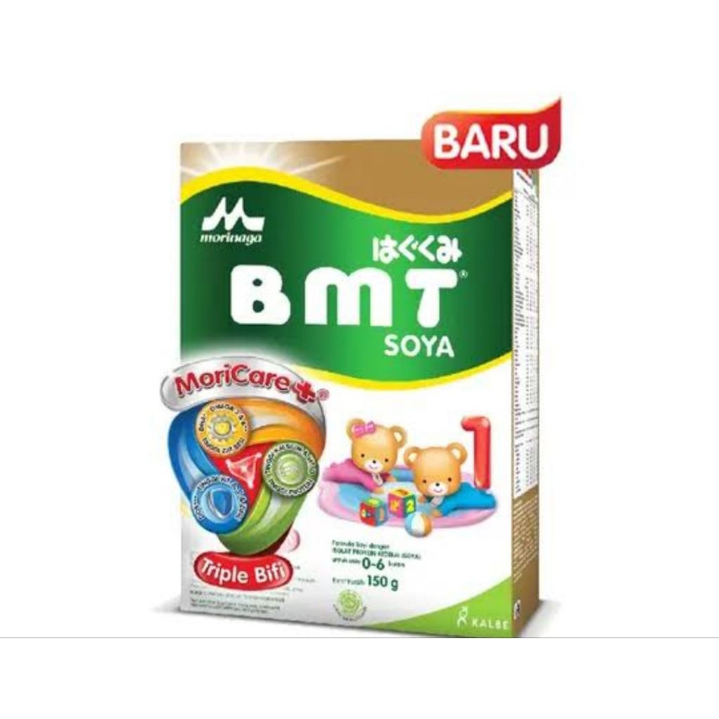 

MORINAGA BMT soya 0-6 bulan. 150gr